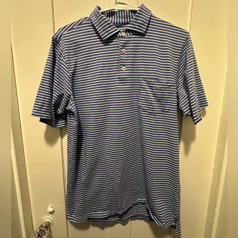 B Draddy Tommy Polo Blue Small
